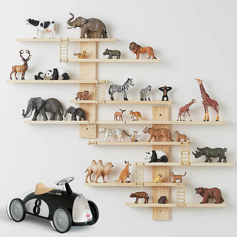 Pop Display Shelf - Pokój dziecięcy Model zwierzęcia stojak wystawowy