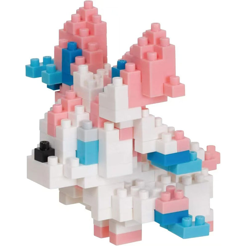 Building Block Mini - Oryginalne Nanoblocki Pokemon Eevee w Tajemniczym