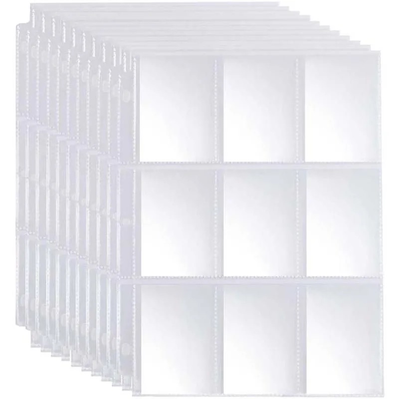 Card Penny Sleeve - 50 sztuk 9 kieszonkowych etui na