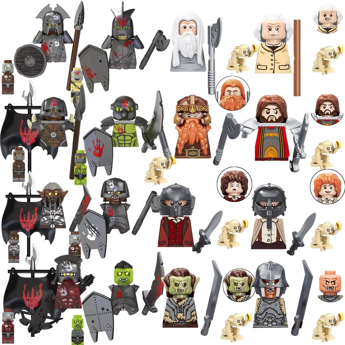 Building Block Mini - Figurki Niespodzianki TV6410 Mini Figurki Akcji