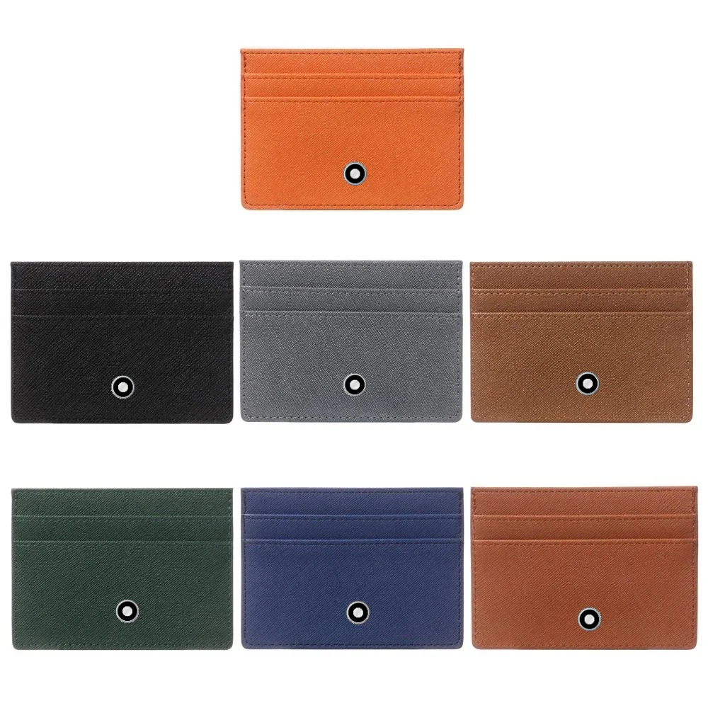 Card Top Loader - Minimalistyczne damskie i męskie skórzane portfele,