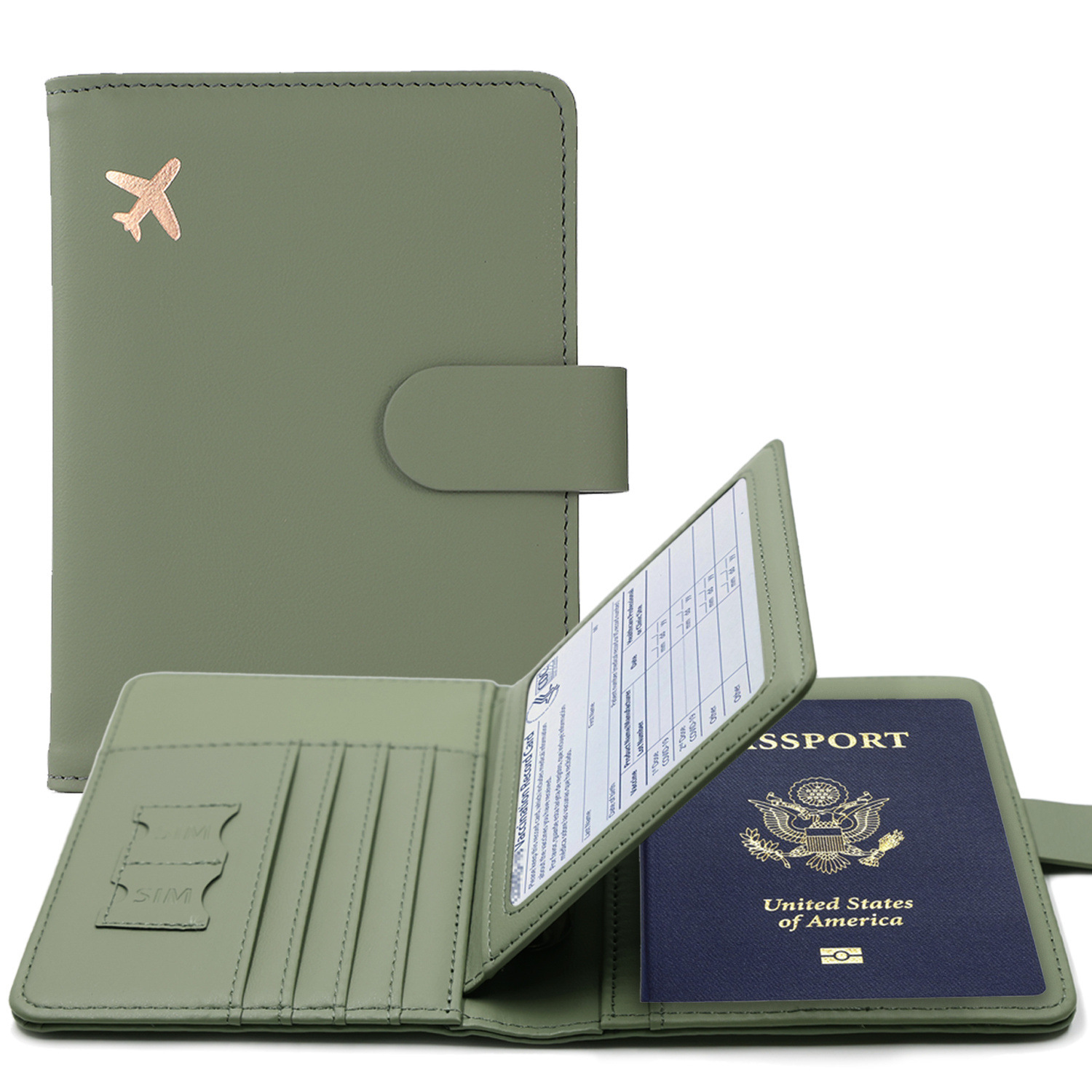 Card Top Loader - Pokrowiec na paszport RFID Etui na