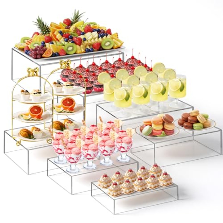 Display Risers Set - Zestaw 7 bardzo dużych podstawek do