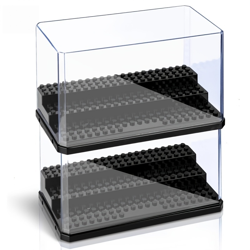 Pop Display Shelf - Półka ekspozycyjna przezroczysta szeroka 3-poziomowa skrzynka