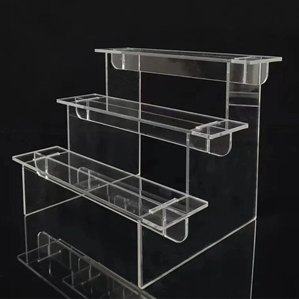 Pop Display Shelf - 1-5 poziomów akrylowy stojak przezroczysta drabina
