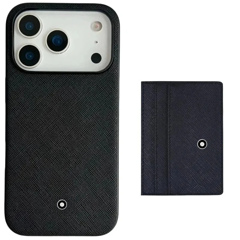 Card Top Loader - Minimalistyczne skórzane etui biznesowe na iPhone