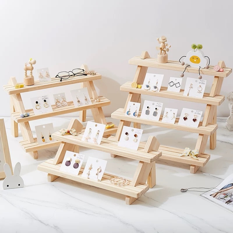 Display Risers Set - Uchwyt na kolczyki do uszu Wielopoziomowy