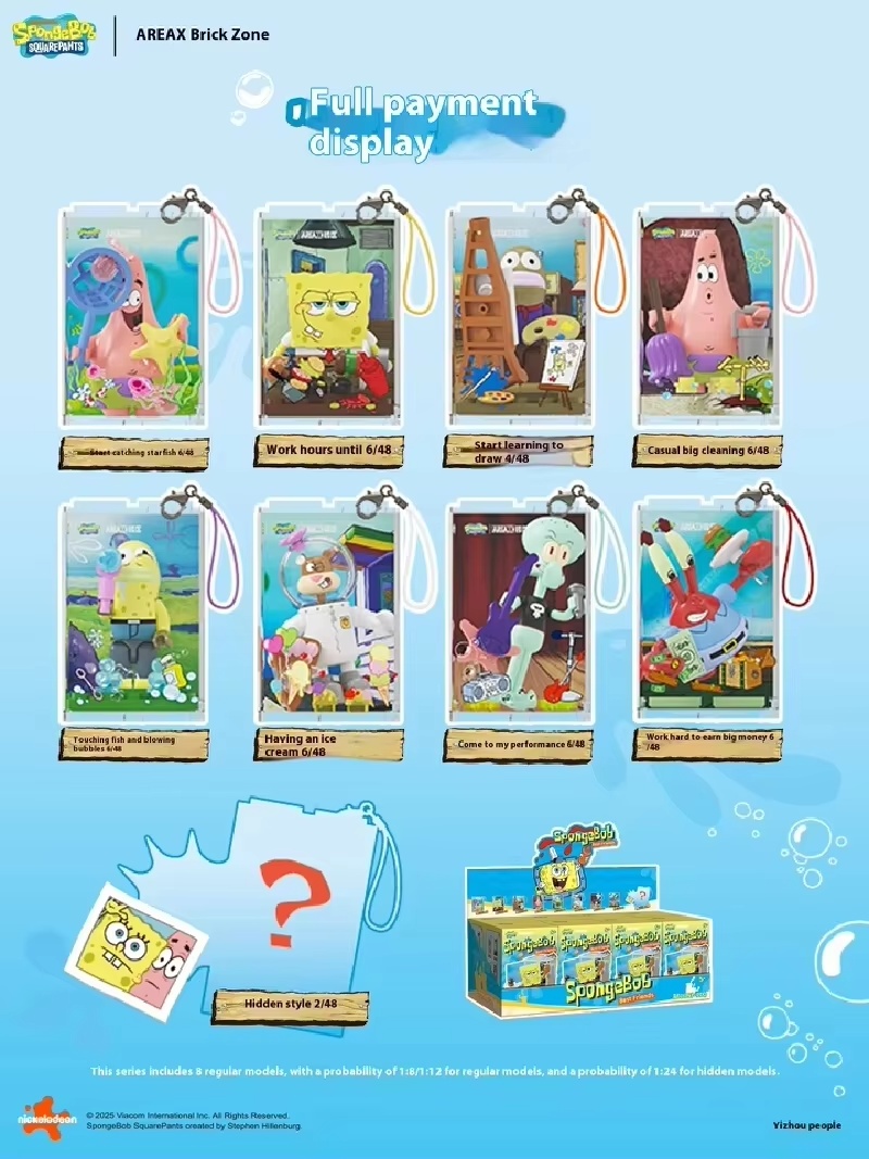 AREAX Oryginalny SpongeBob Bik – Building Block Mini recenzja i cena