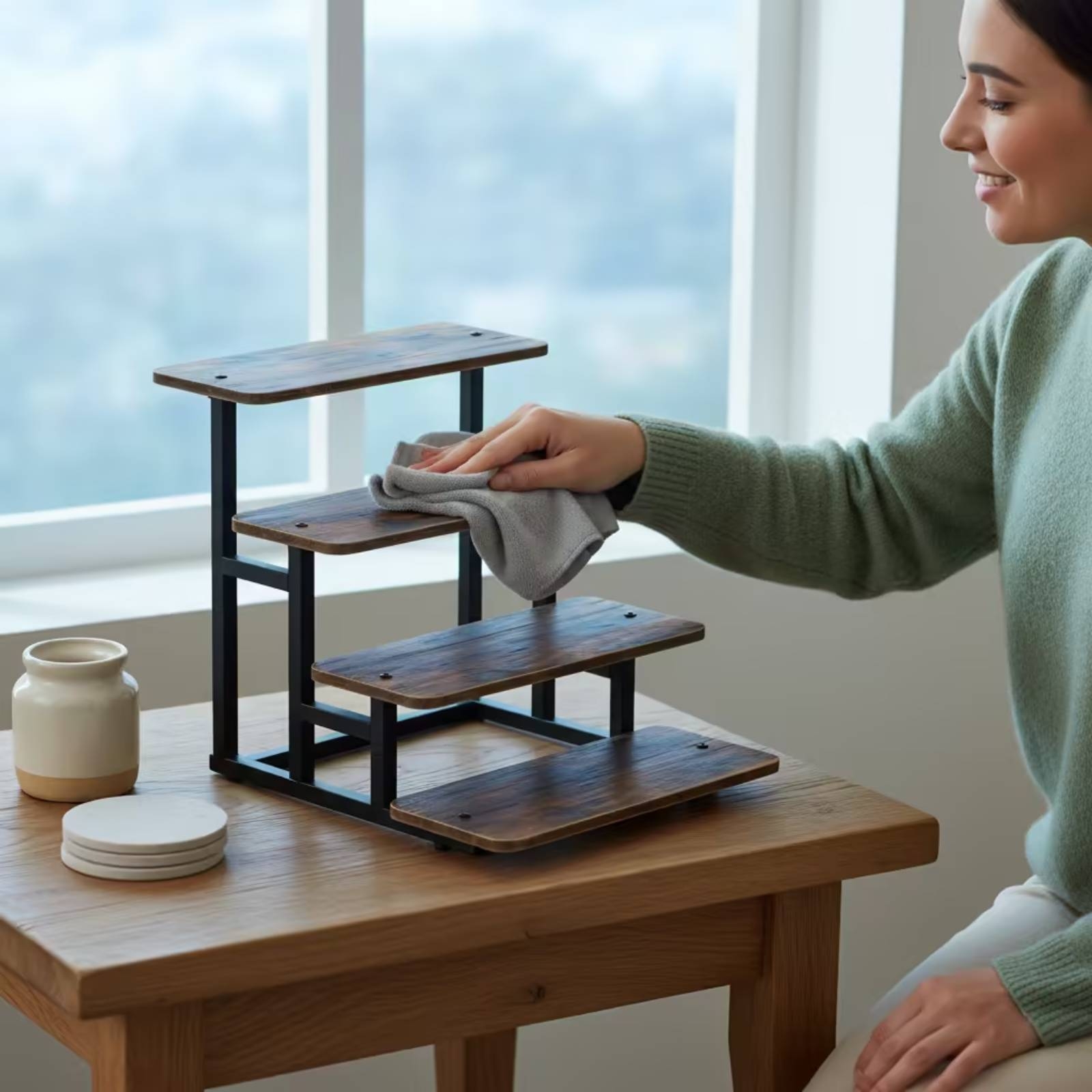 4-poziomowy stojak na babeczki – Display Risers Set recenzja i cena
