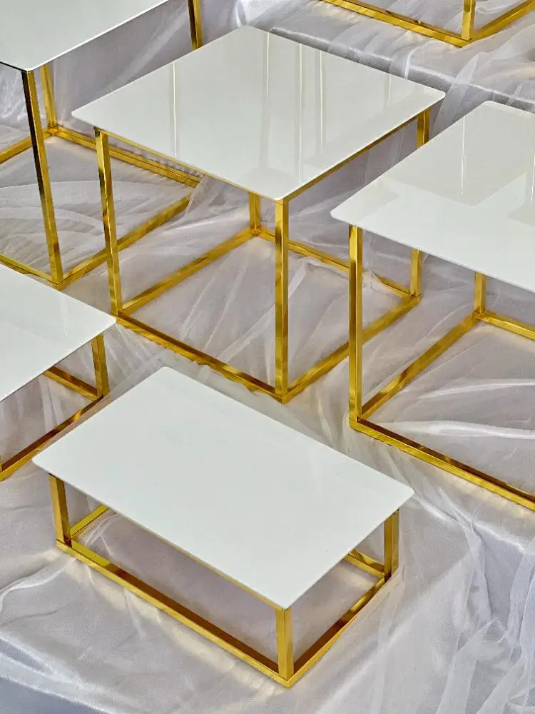 12-20 szt. Luksusowy Złoty Sto – Display Risers Set recenzja i cena