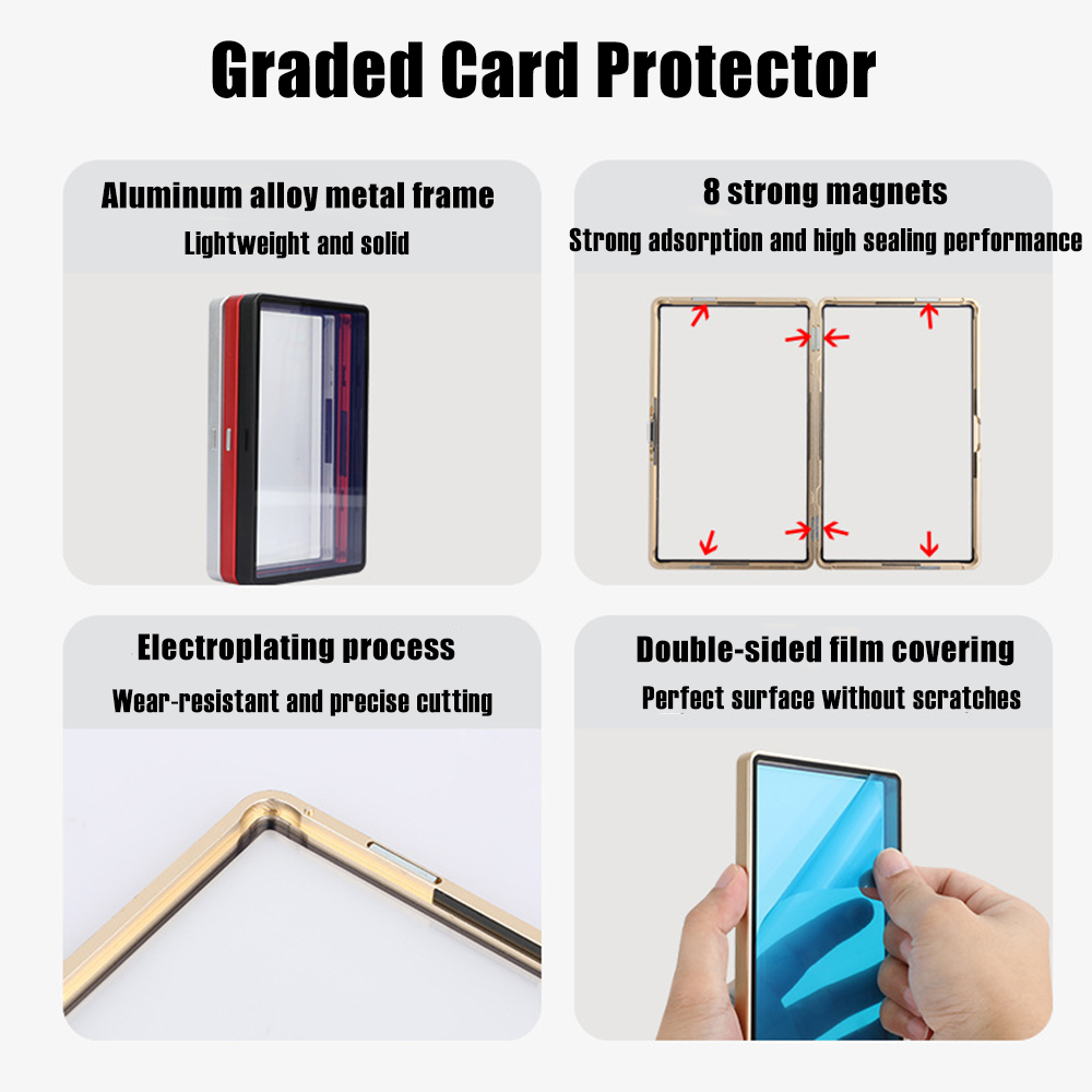 Wielokolorowe etui ochronne na – Graded Card Display recenzja i cena