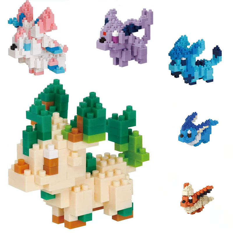 Oryginalne Nanoblocki Pokemon  – Building Block Mini recenzja i cena