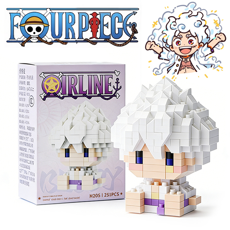 Anime One Piece Bóg Słońca Nik – Building Block Mini recenzja i cena
