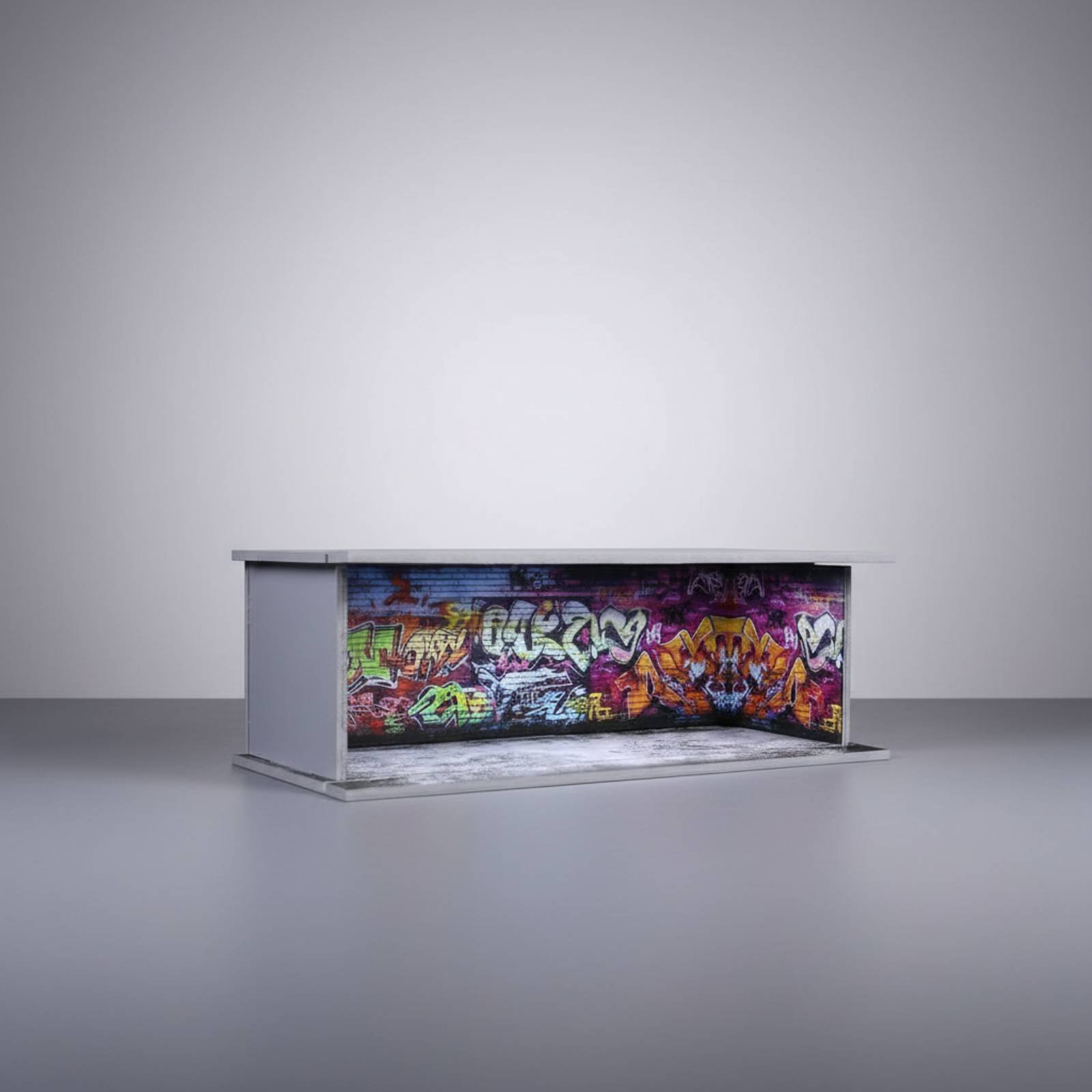 Graffiti Parking Garage Displa – Display Case Acrylic recenzja i cena