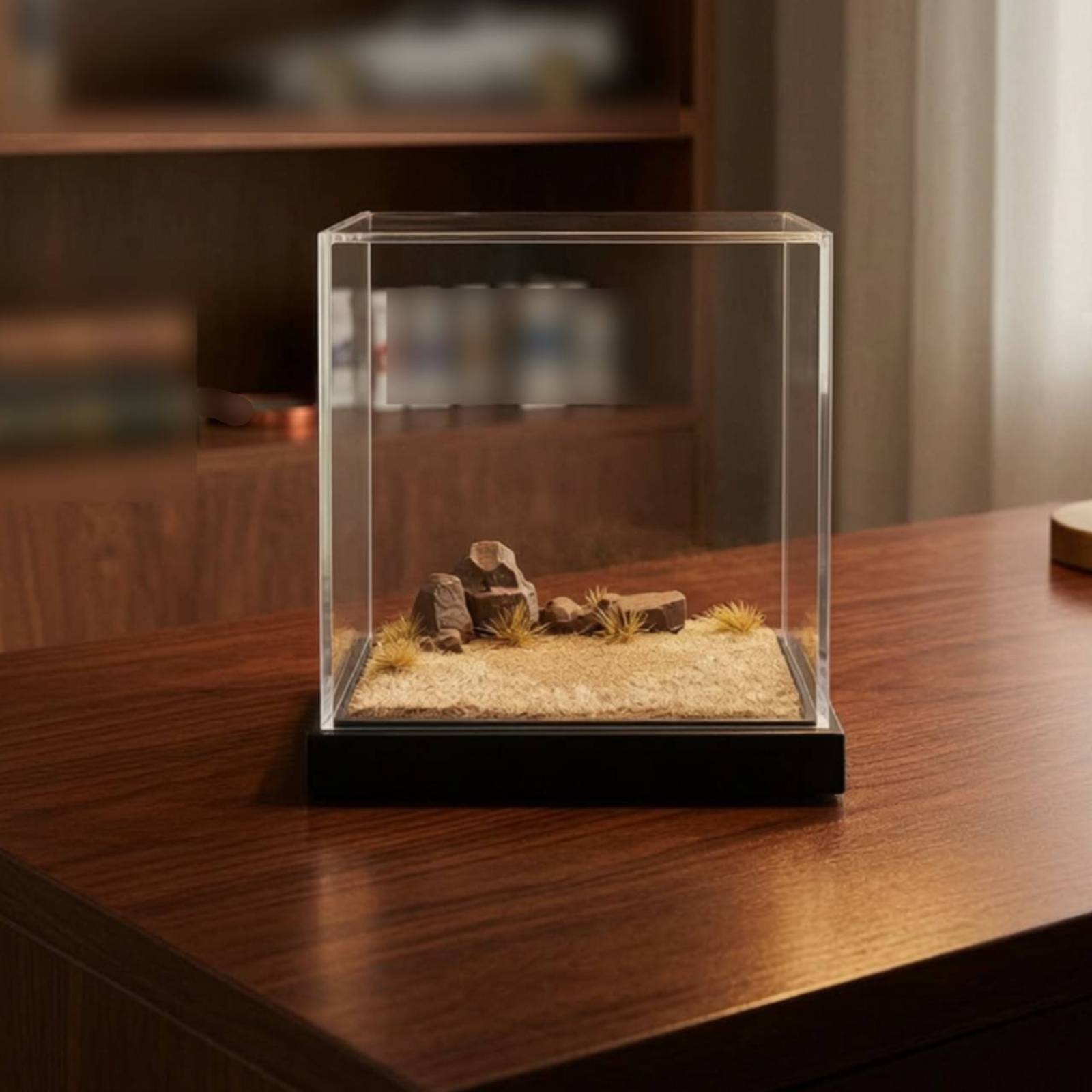 Miniaturowa platforma sceniczn – Display Case Acrylic recenzja i cena