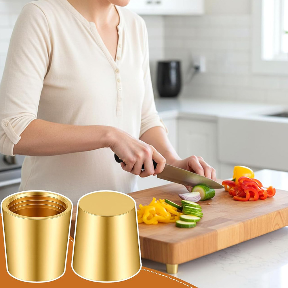 4 szt. Mosiężne nóżki do desek – Display Risers Set recenzja i cena