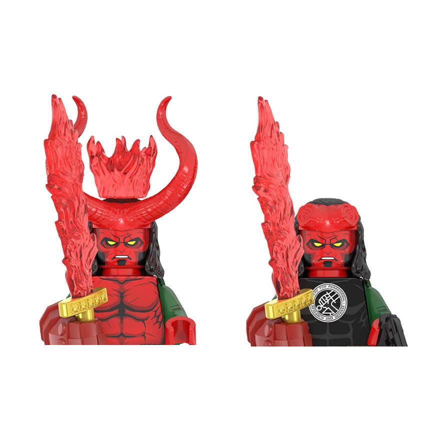 Klocki konstrukcyjne Hellboy,  – Building Block Mini recenzja i cena