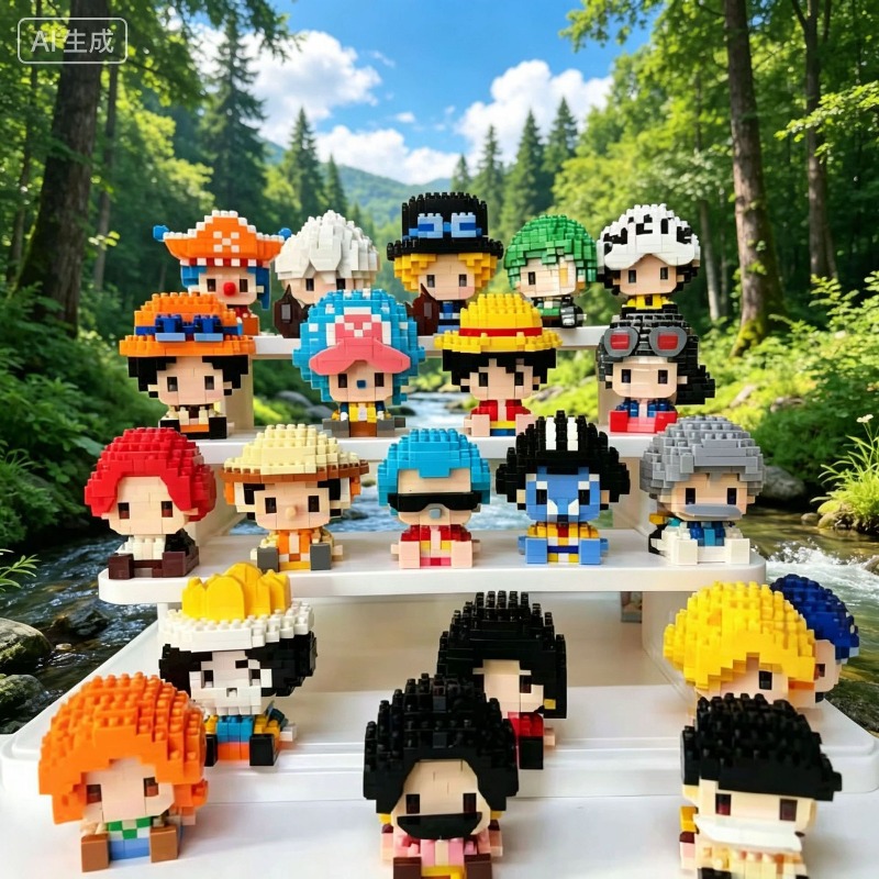Nowy ONE PIECE Bóg Słońca Nika – Building Block Mini recenzja i cena