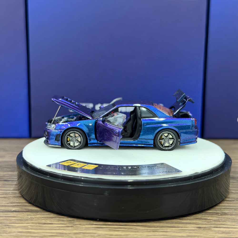 PGM 1:64 Liberty Walk GTR R34  – Die Cast Car 1 64 recenzja i cena