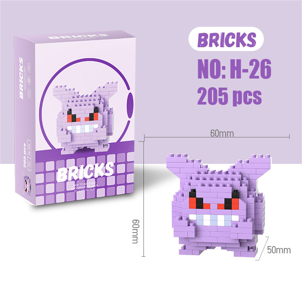Klocki Mikro Pokemon Pikachu D – Building Block Mini recenzja i cena