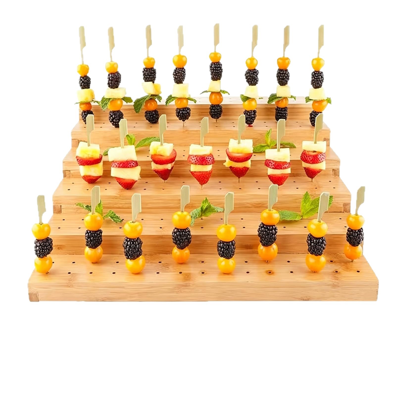 Drewniany stojak na lizaki, pr – Display Risers Set recenzja i cena