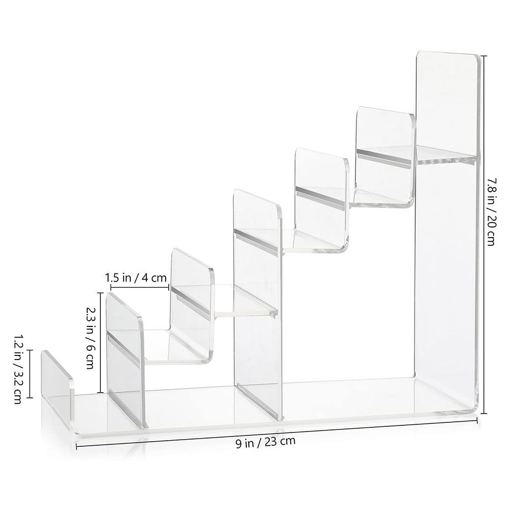 Akrylowe przezroczyste stojaki – Display Risers Set recenzja i cena