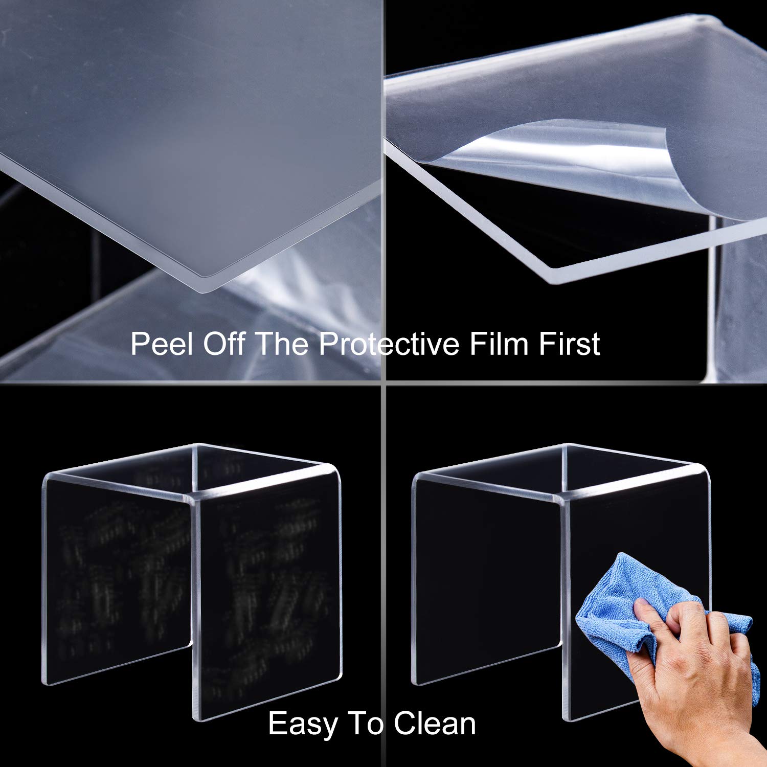Akrylowe podstawki ekspozycyjn – Pop Display Shelf recenzja i cena
