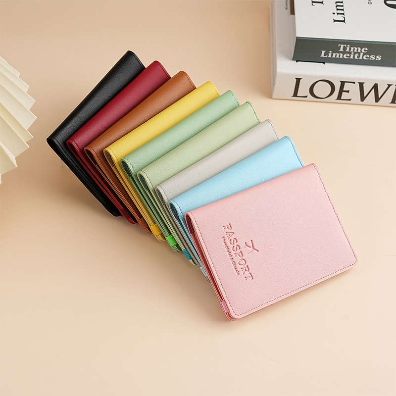 Etui na paszport ze skóry PU,  – Card Top Loader recenzja i cena