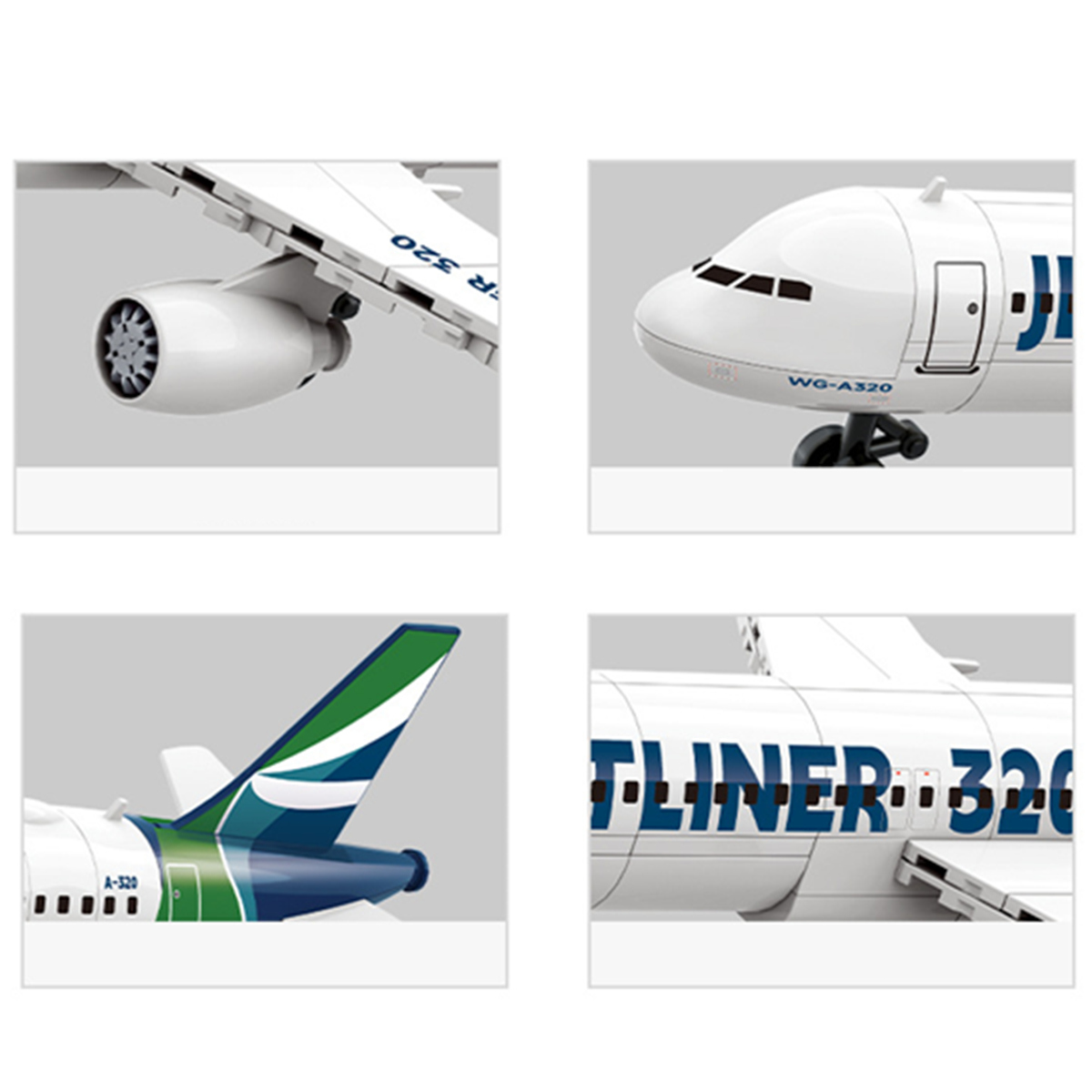 Model Samolotu Lotniczego A320 – Model Airplane Plastic recenzja i cena
