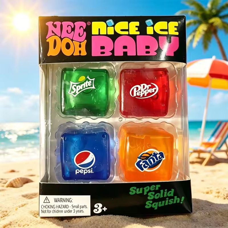 Needoh Mini Nice Ice Baby 4 sz – Fidget Cube Original recenzja i cena
