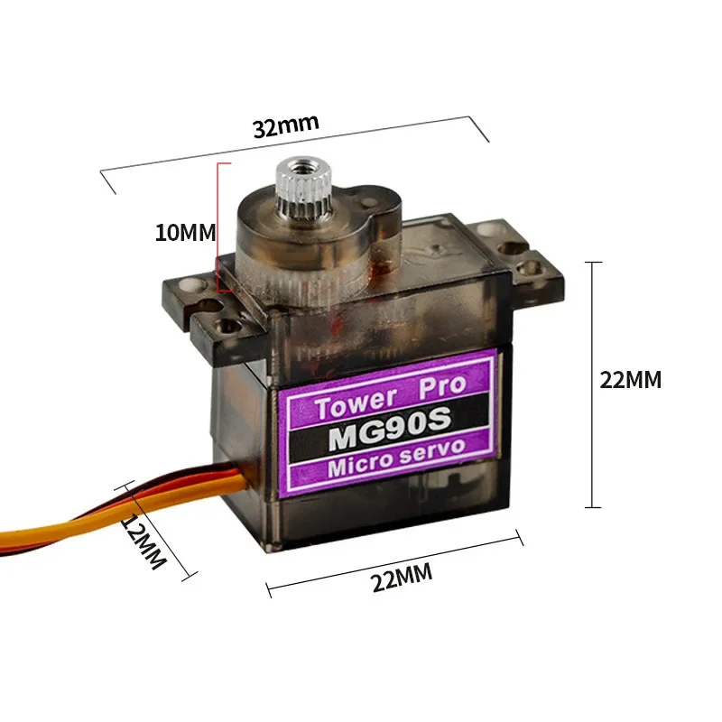 SG90/MG90S 9G mikro serwo cyfr – Model Airplane Plastic recenzja i cena