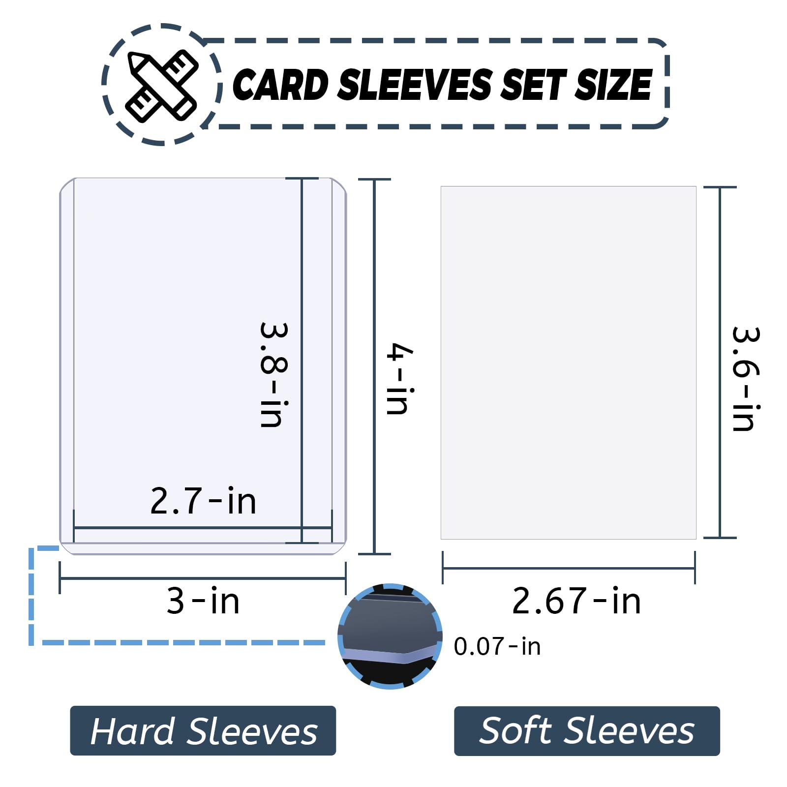 100-600 szt. Ochraniacze na ka – Graded Card Display recenzja i cena