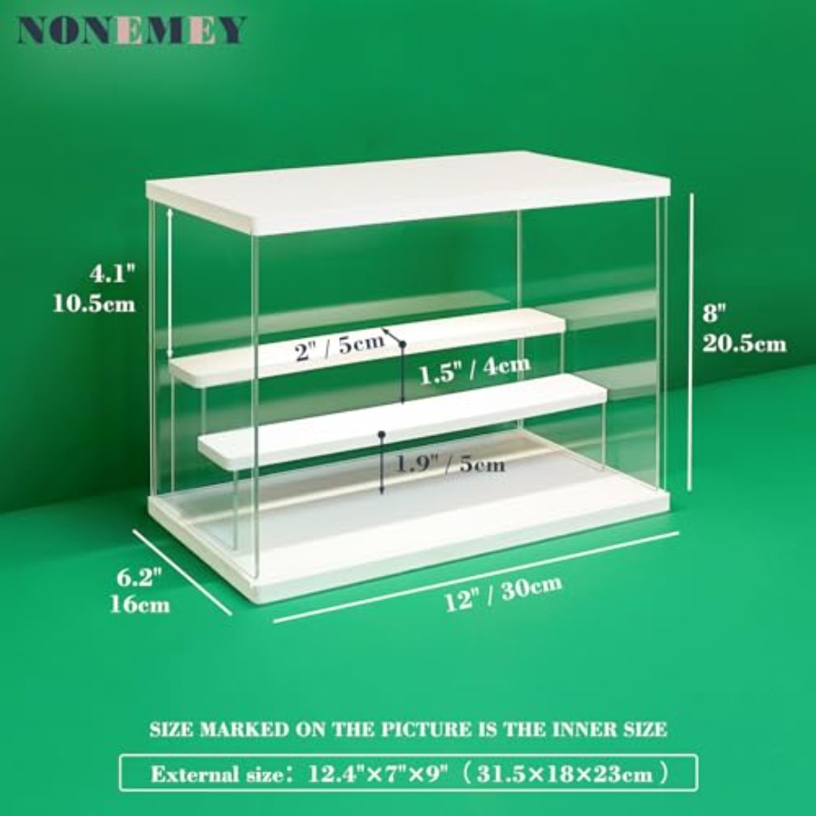 Przezroczysta akrylowa gablota – Display Case Acrylic recenzja i cena