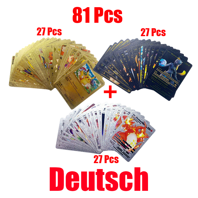 81-15 szt. Karty Pokemon Złote – Pokemon Binder Card recenzja i cena